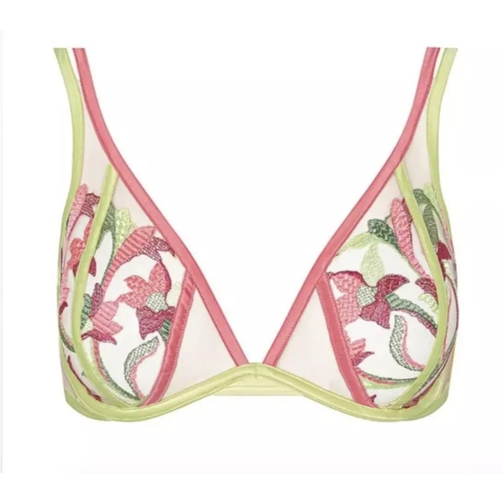 For Love and Lemons Petunia Underwire Bra NWT - Picture 5 of 6